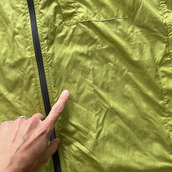 Eddie Bauer Packable Windbreaker Jacket Ultra Lightweight Nylon Hooded XL - Picture 14 of 15